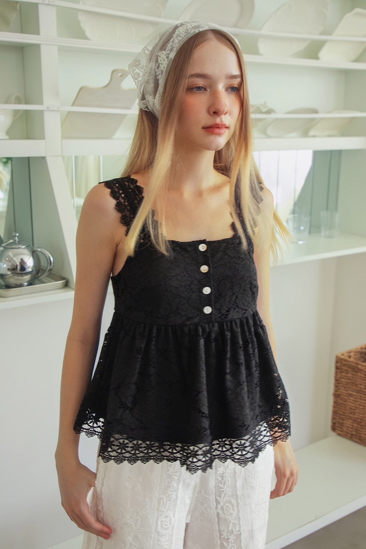 MILLIE TOP - NOIR
