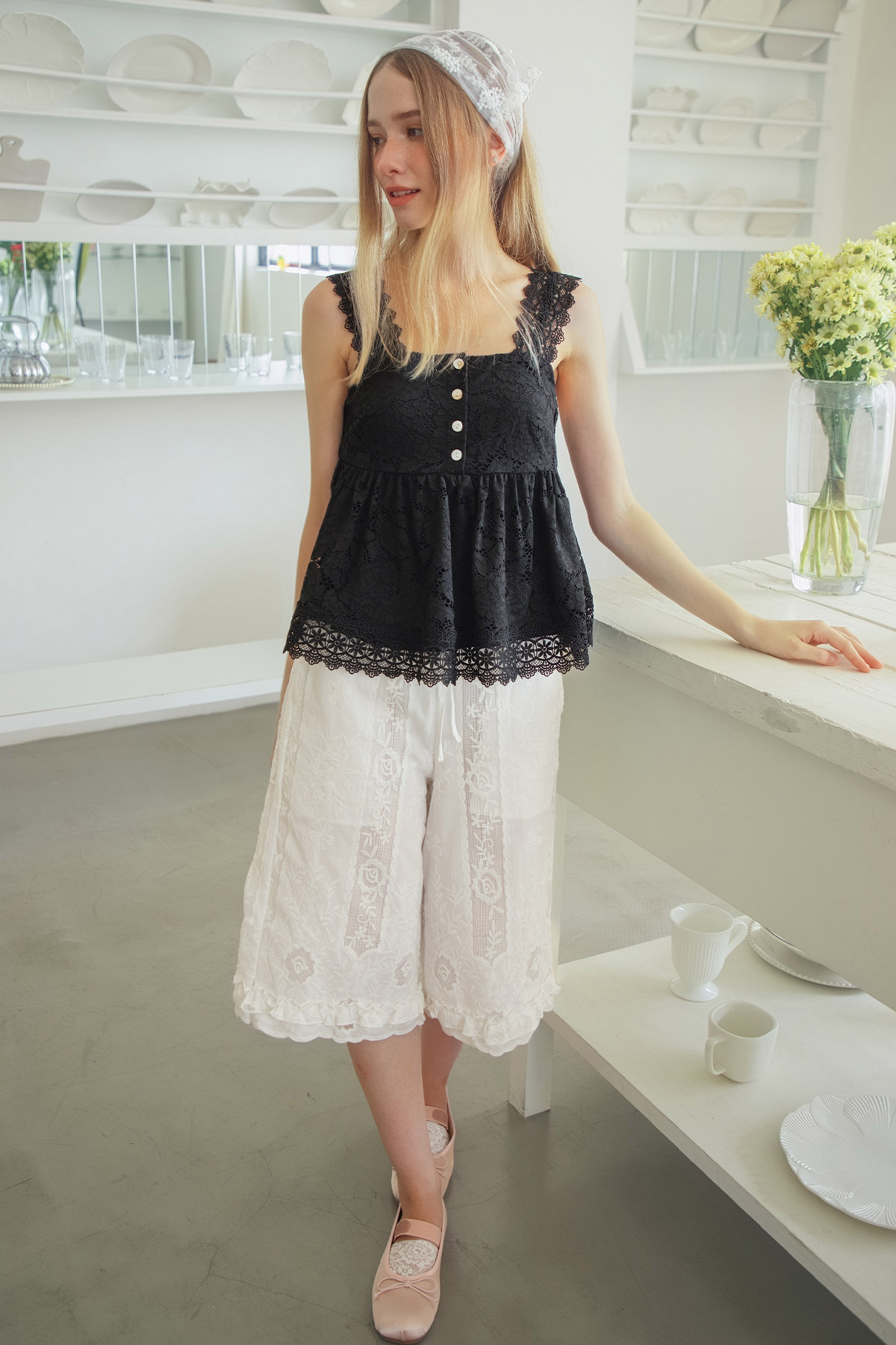 MILLIE TOP - NOIR