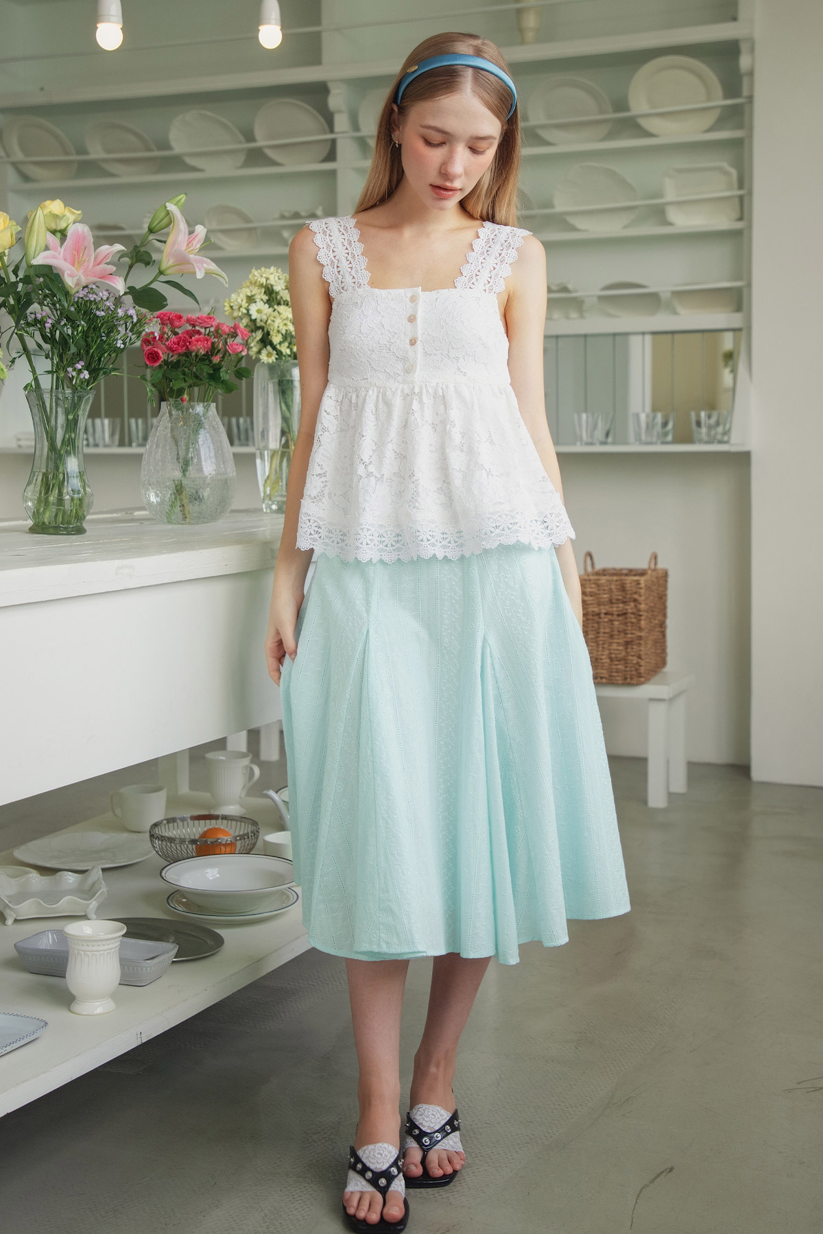MILLIE TOP - WHITE
