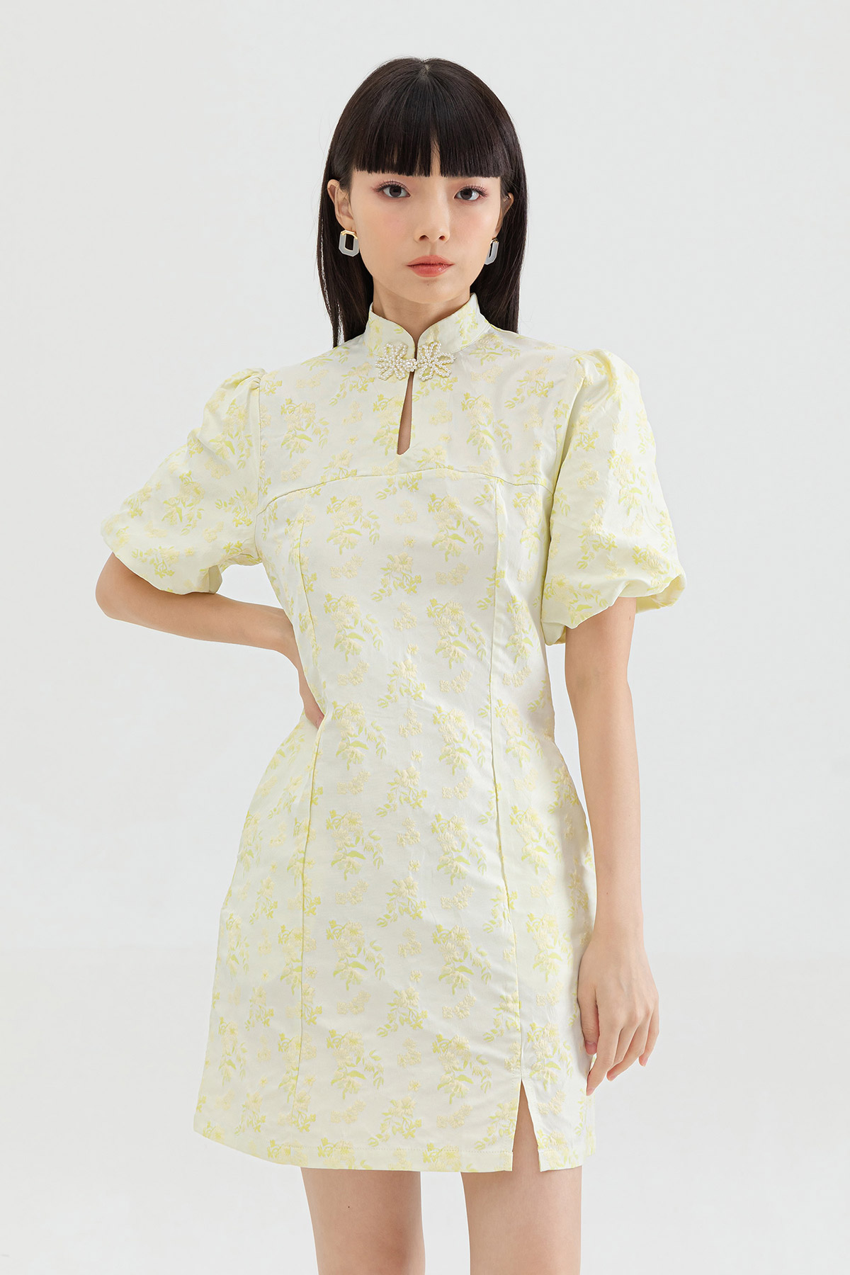 *SALE* YU CHEONGSAM - CHIFFON SORBET [BY MODPARADE]