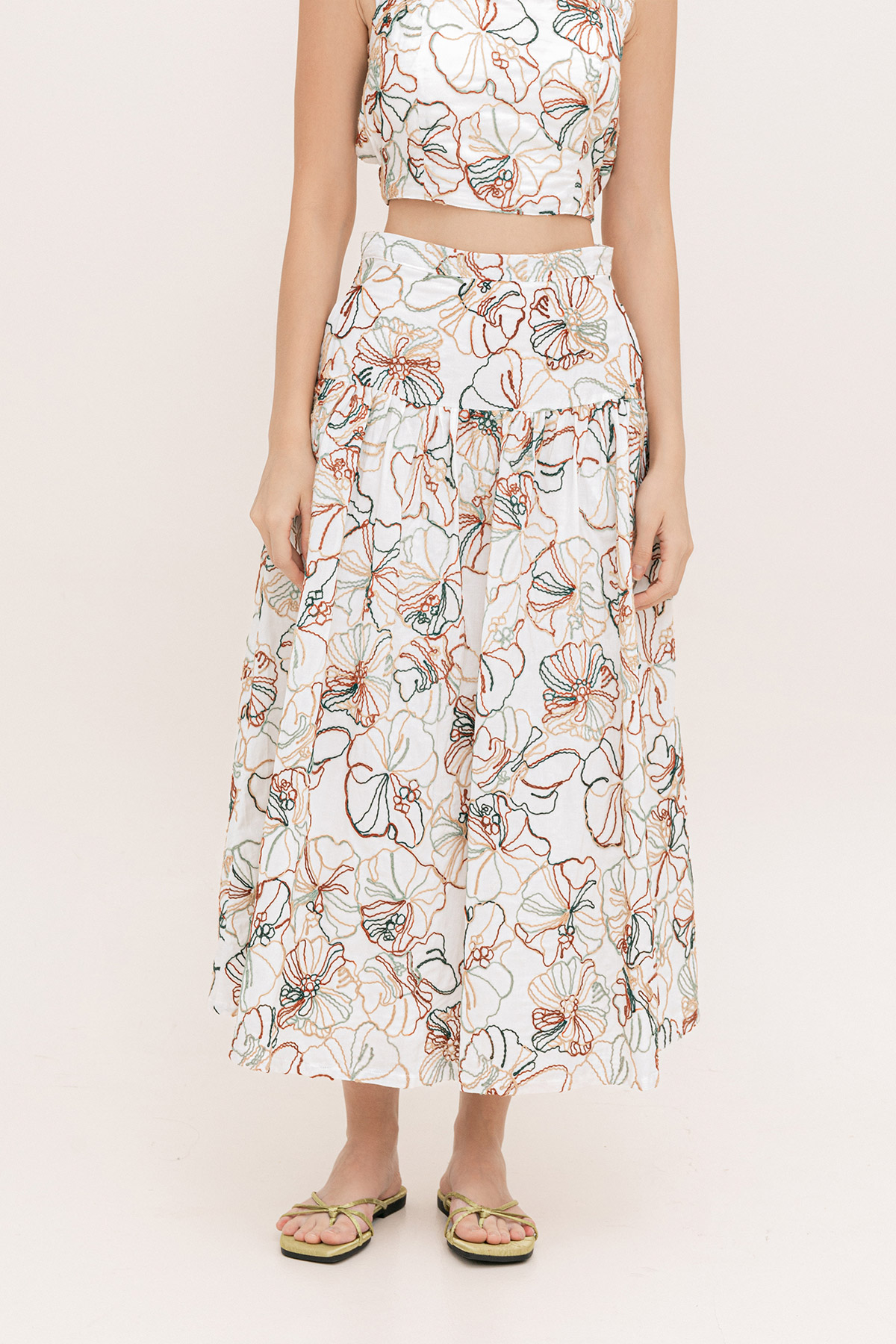 DARCY SKIRT - GERBERA [BY MODPARADE]