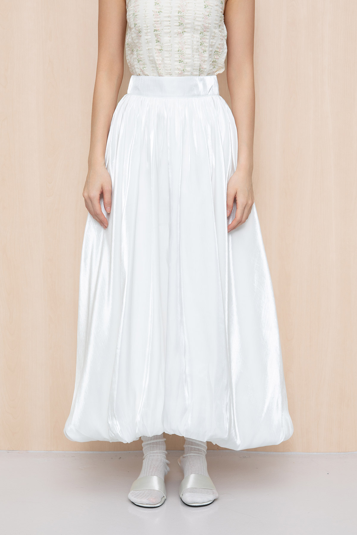 DELILAH SKIRT - BLANC [BY MODPARADE]