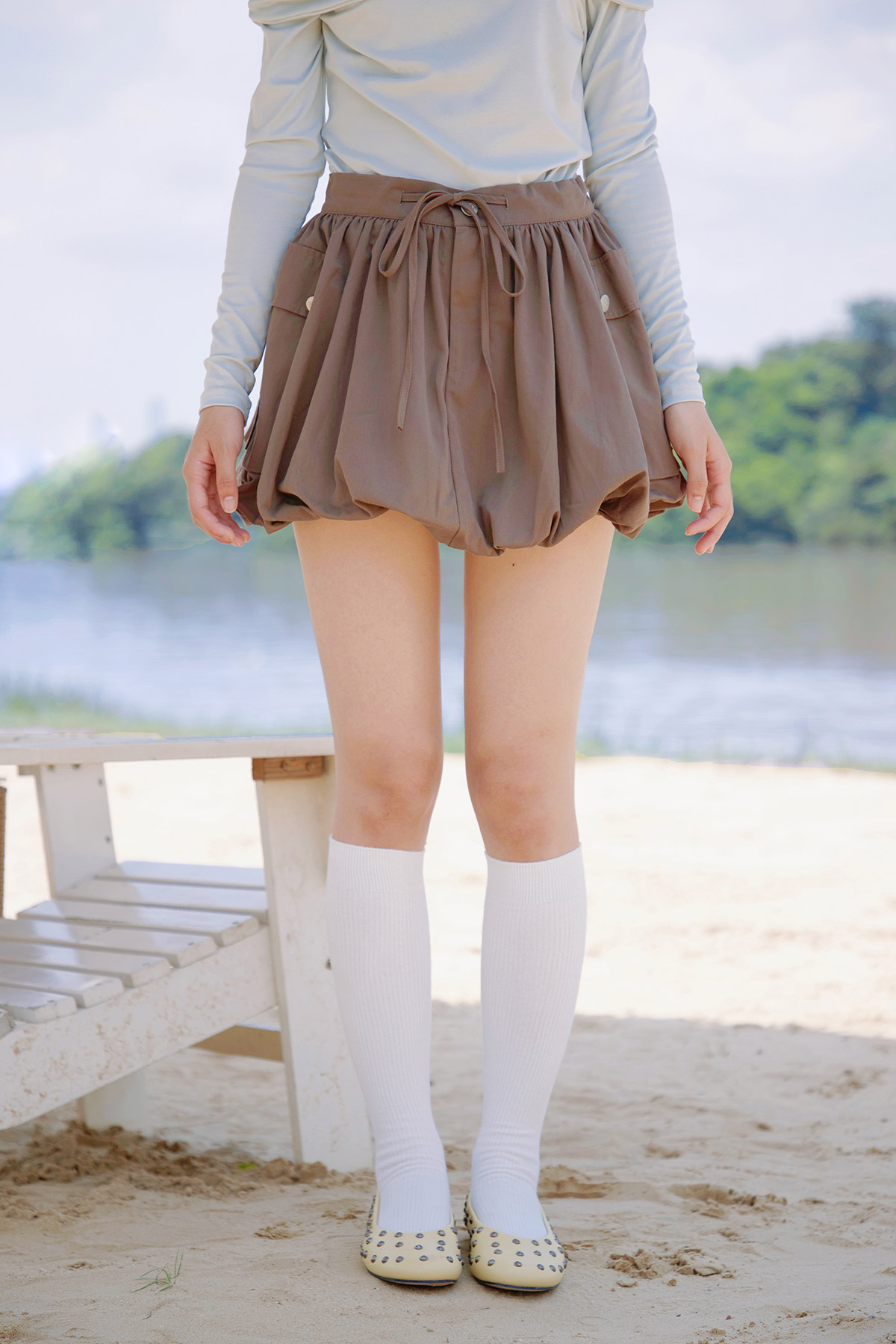 ELO SKORTS - CHARCOAL [BY MODPARADE]