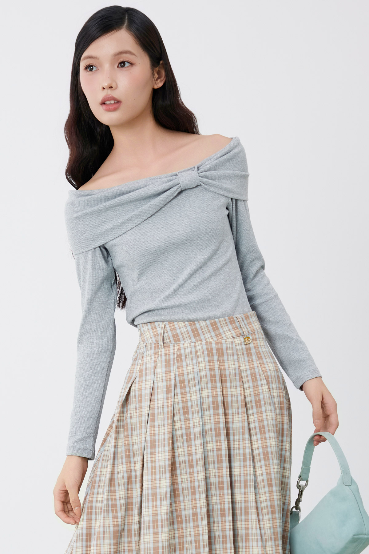 HARPER TOP - GREY [BY MODPARADE]