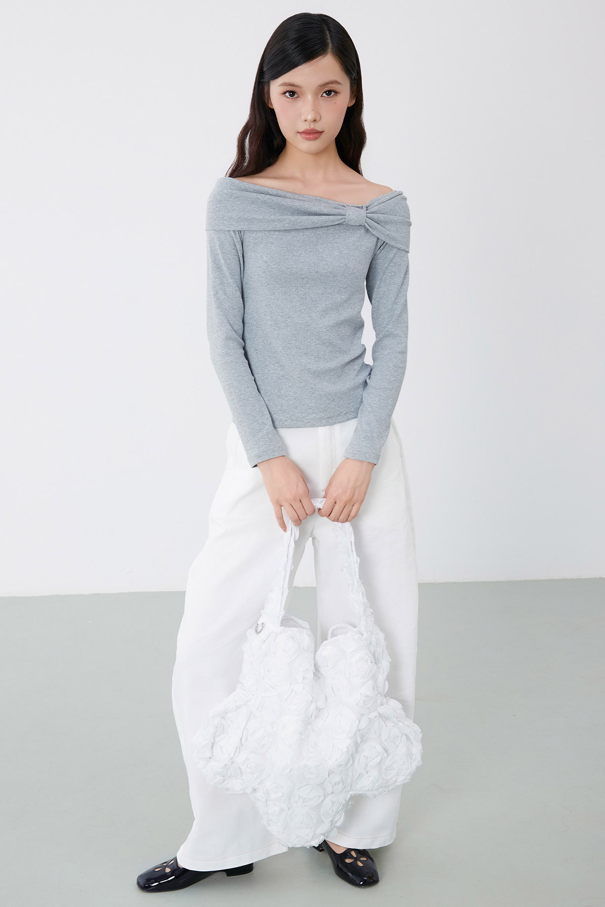 HARPER TOP - GREY [BY MODPARADE]