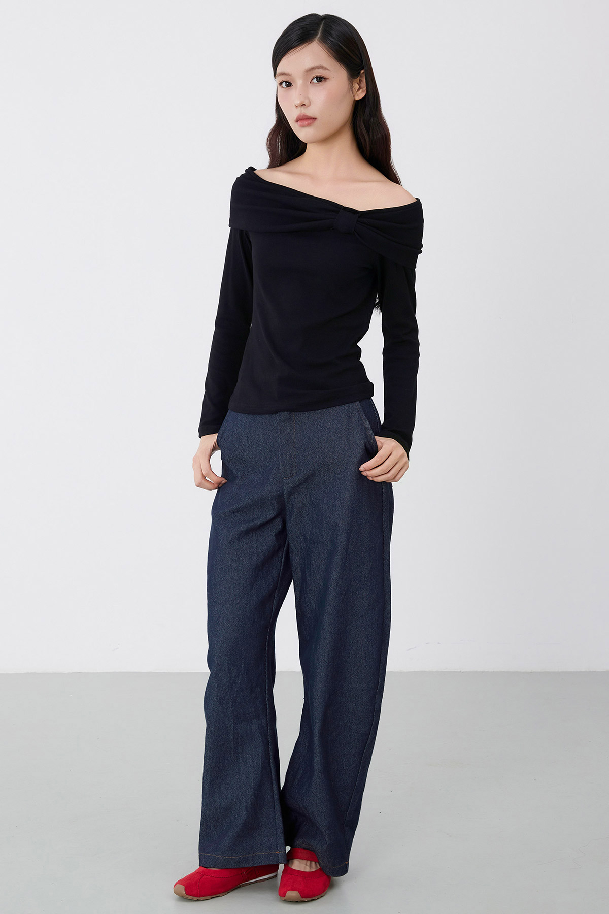HARPER TOP - NOIR [BY MODPARADE]