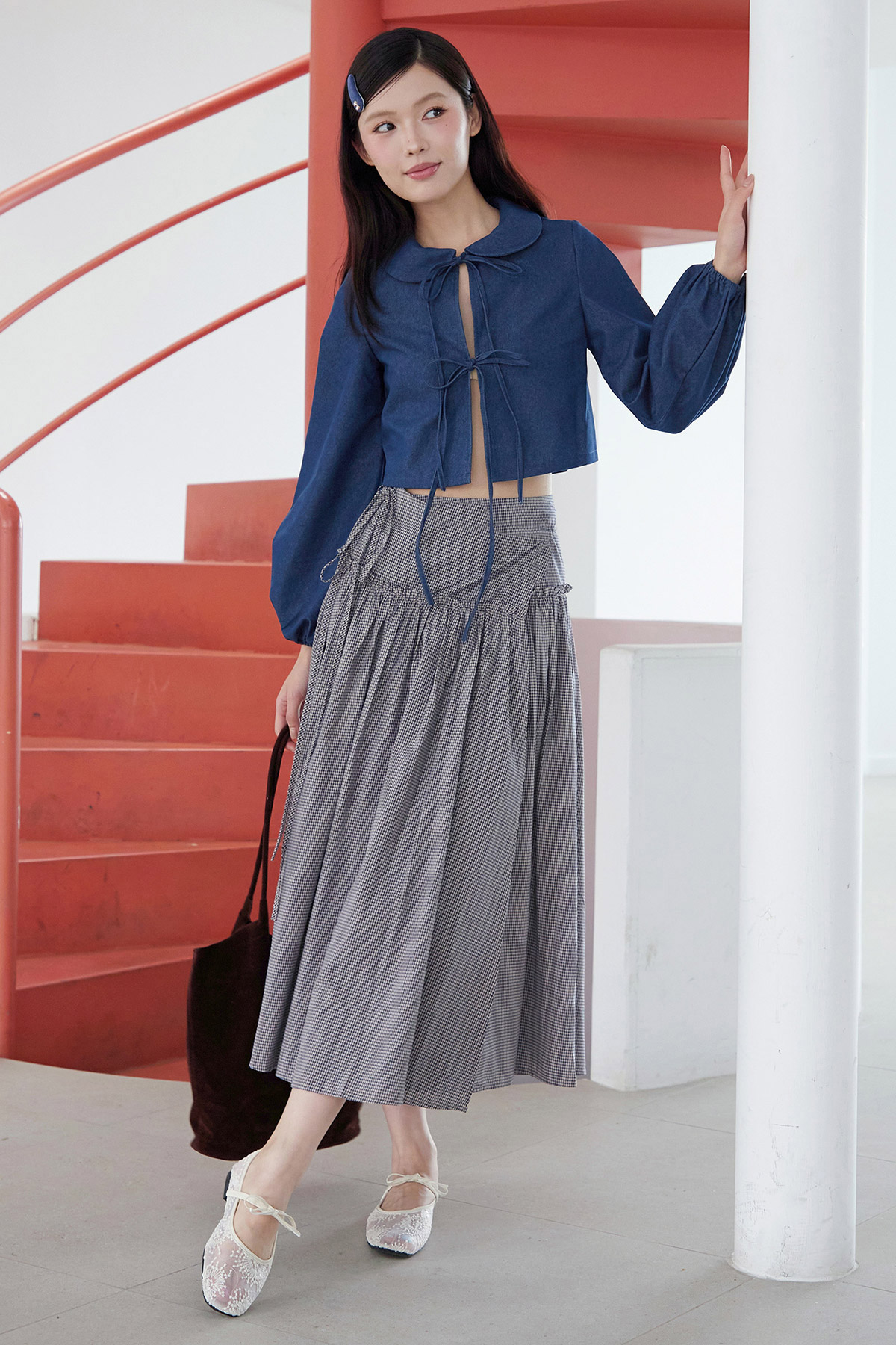 JANNE SKIRT - MYSTIC PLUM [BY MODPARADE]