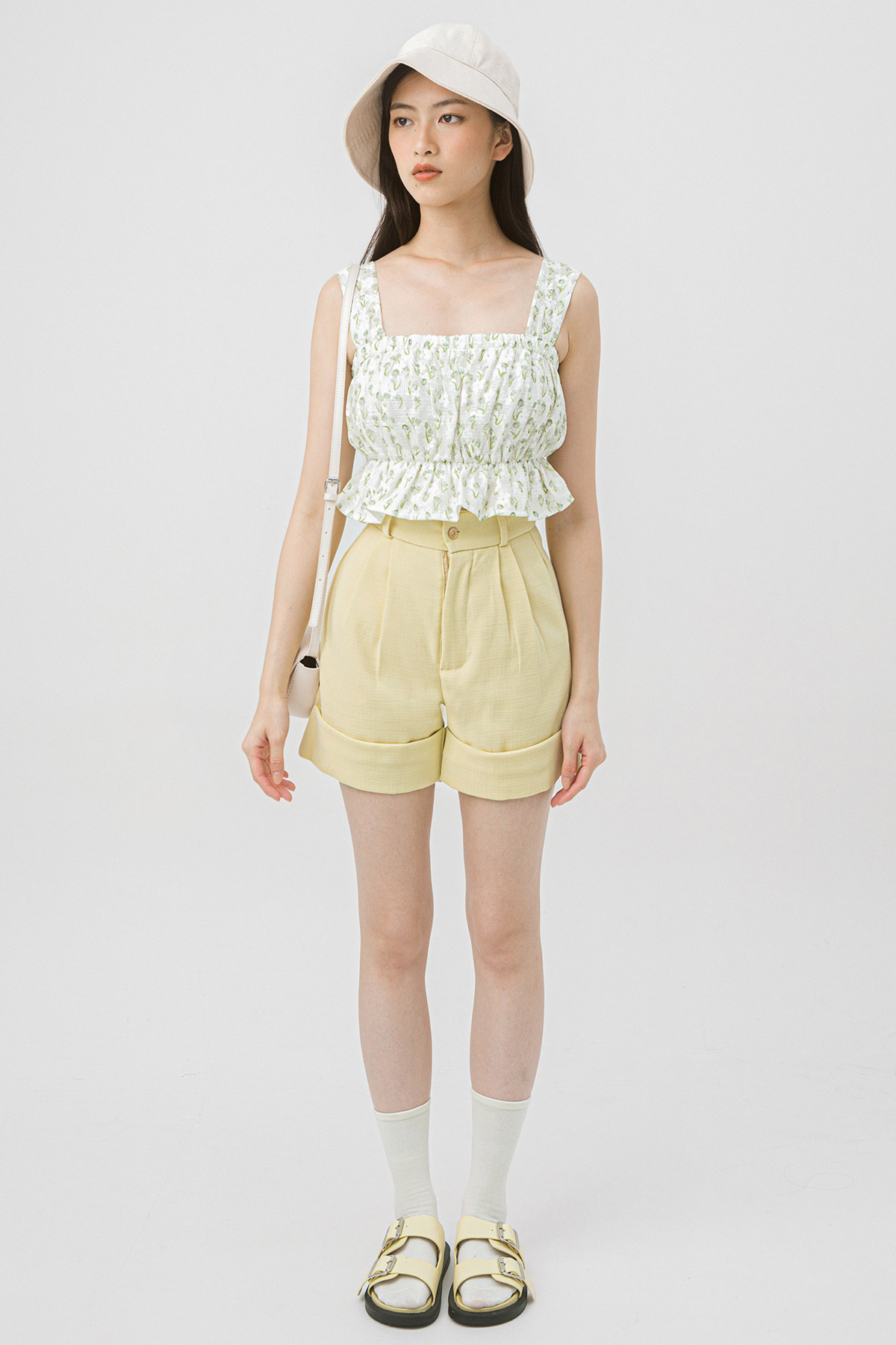 MARTINE SHORTS - LIGHT BUTTER [BY MODPARADE]