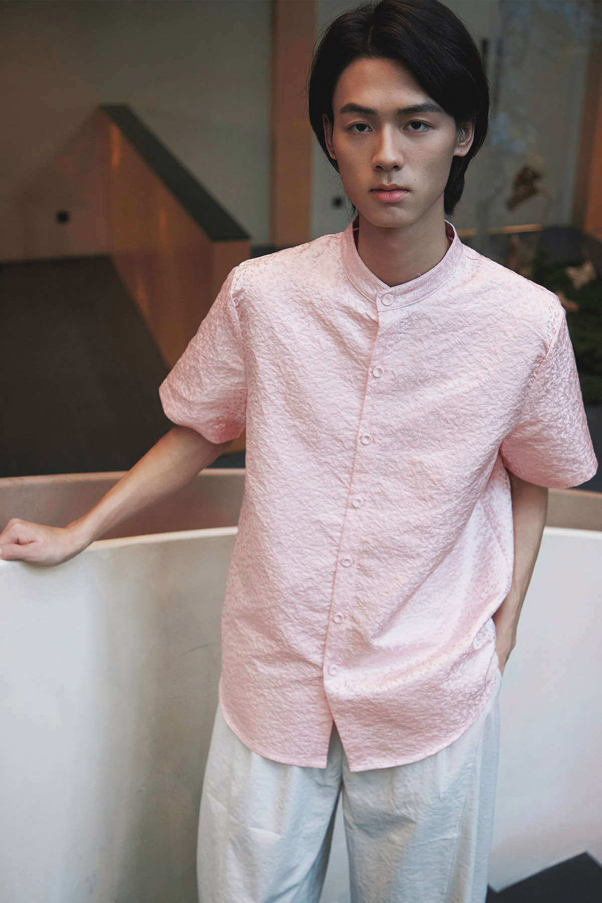 NOAH SHIRT - BLUSH SONATA [BY MODPARADE]