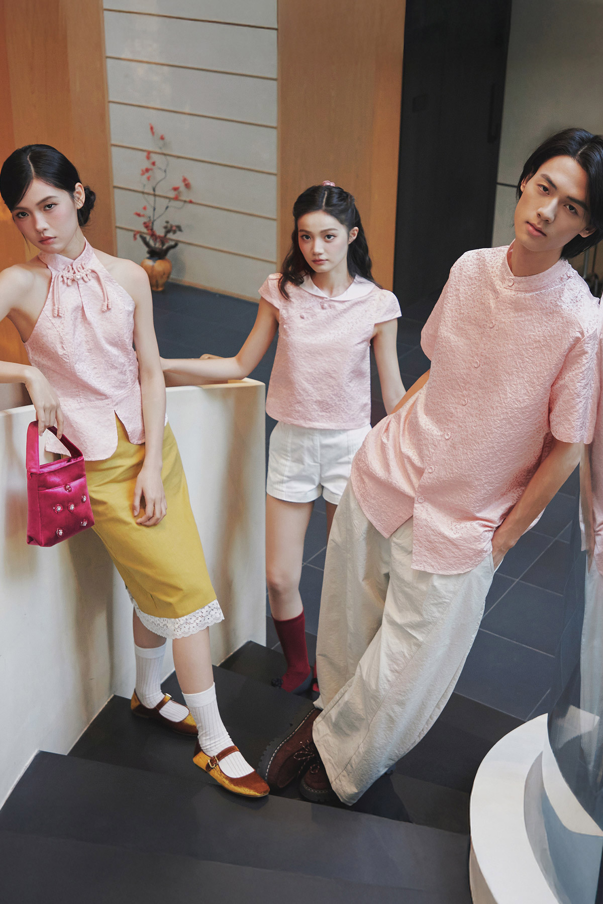 NOAH SHIRT - BLUSH SONATA [BY MODPARADE]