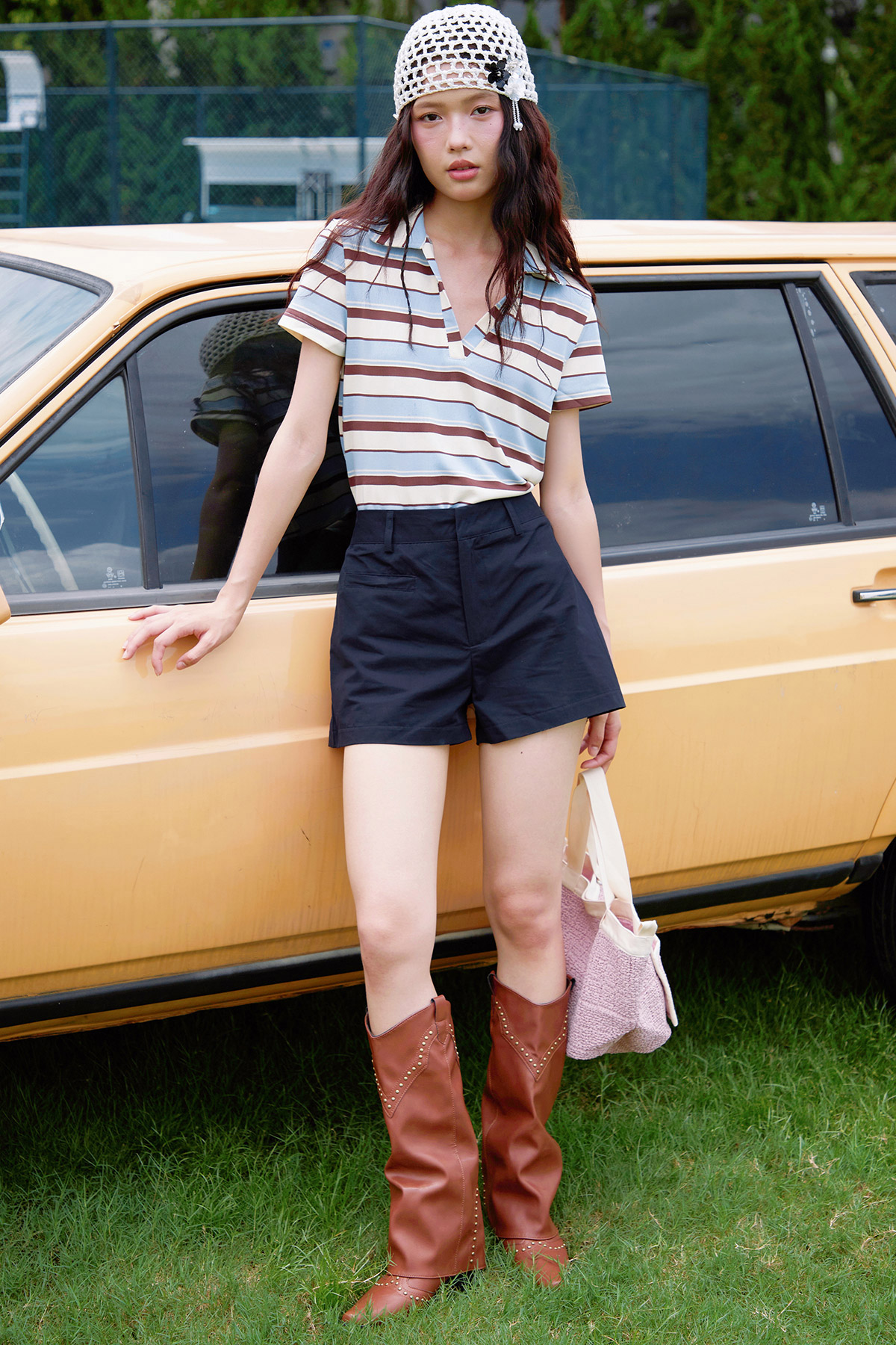 VILLY SHORTS - NAVY [BY MODPARADE]